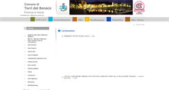 Desktop Screenshot of comune.torridelbenaco.vr.it