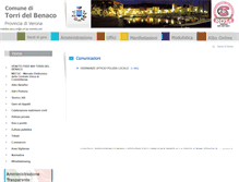 Tablet Screenshot of comune.torridelbenaco.vr.it